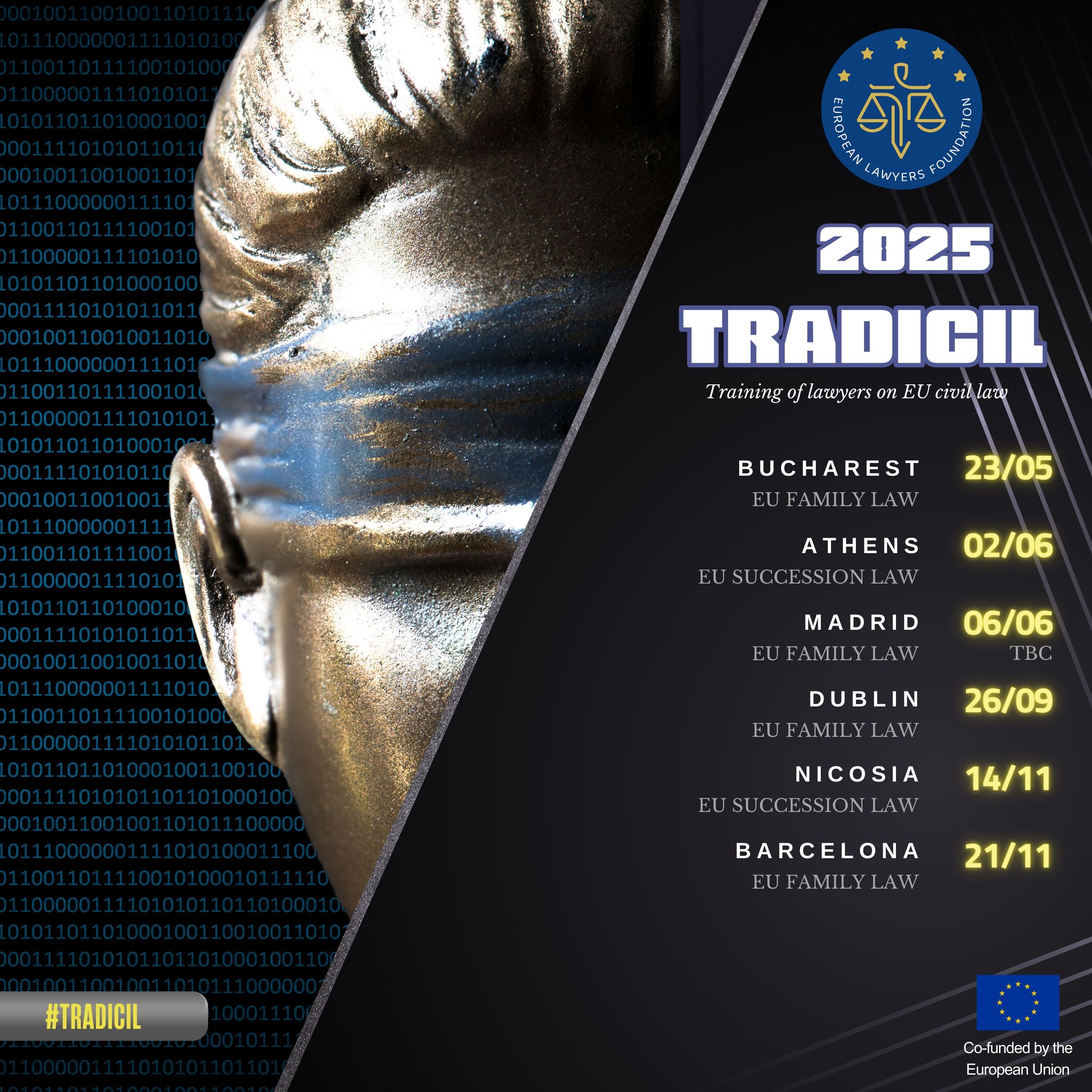 Projekt TRADICIL - semináre v oblasti rodinného a dedičského práva EÚ