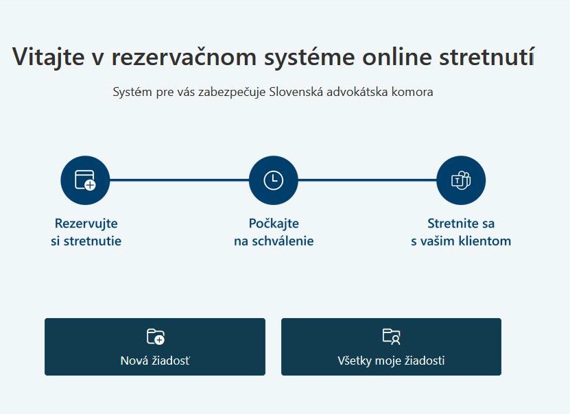 Videokonferencie s klientmi vo väzniciach  (návod na použitie rezervačného systému )