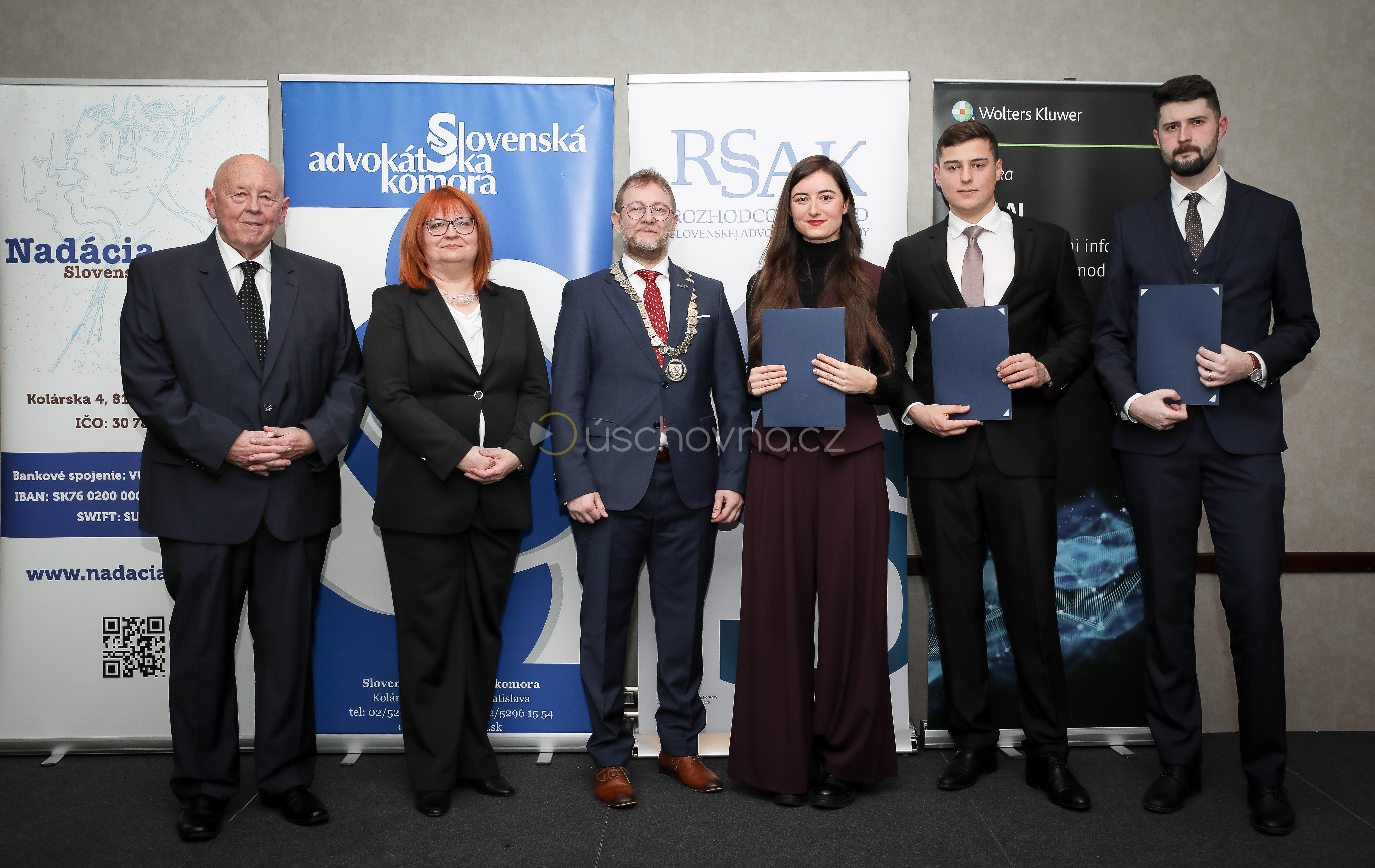 Ceny Publikačnej súťaže Bulletinu slovenskej advokácie za rok 2025 odovzdané