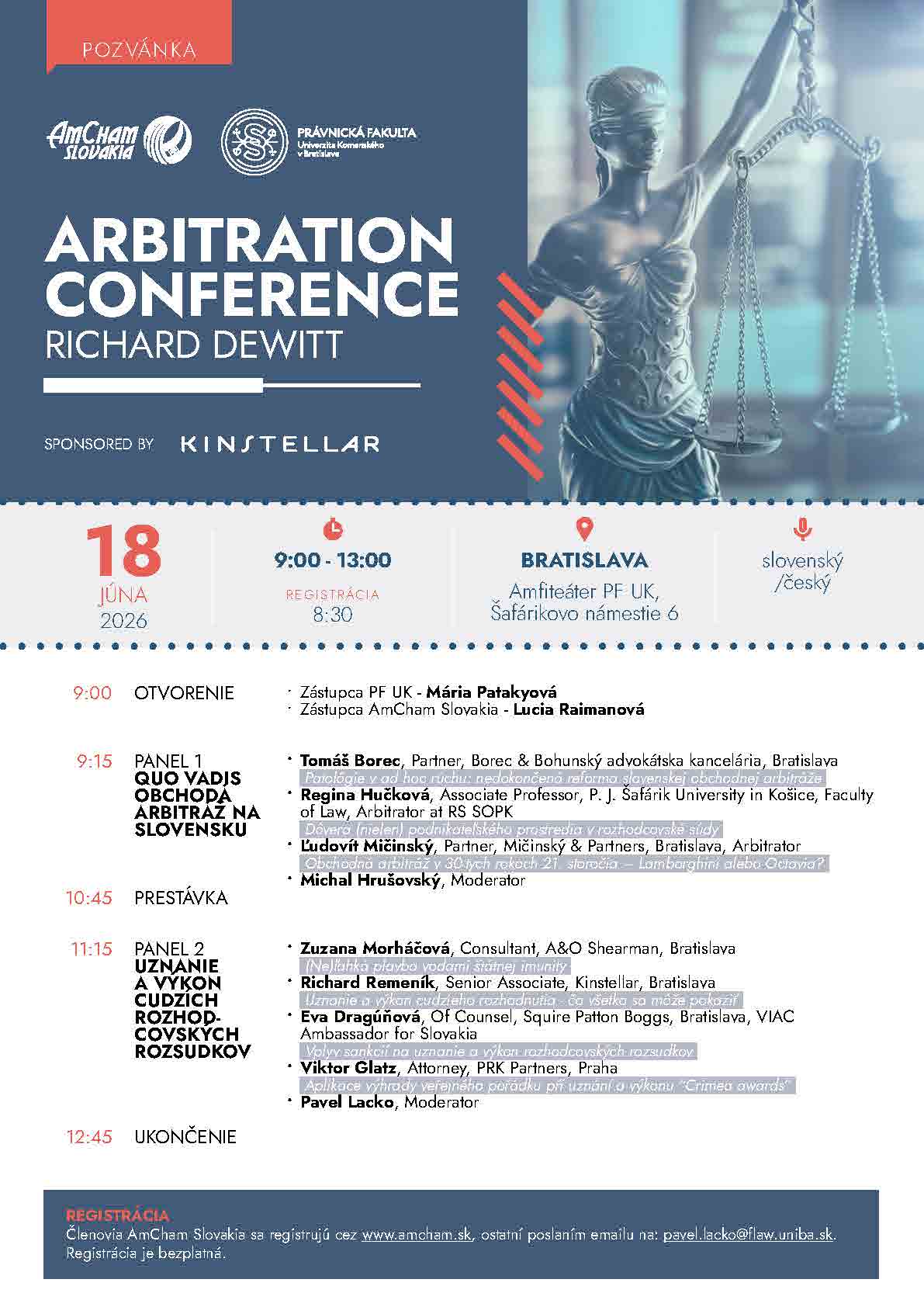 Pozvánka na Arbitration Conference 2026