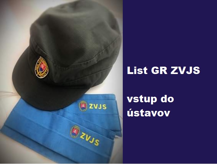 Vstup advokátov do ústavov na výkon väzby a trestu odňatia slobody – list generálneho riaditeľa ZVJS