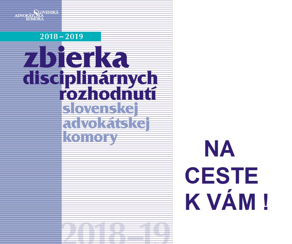 NOVÁ ZBIERKA DISCIPLINÁRNYCH ROZHODNUTÍ