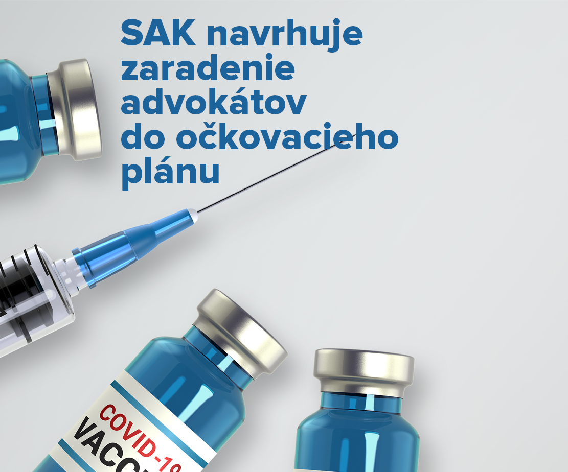 Predseda komory Viliam Karas zaslal ministerke spravodlivosti Márii Kolíkovej list ohľadom očkovania