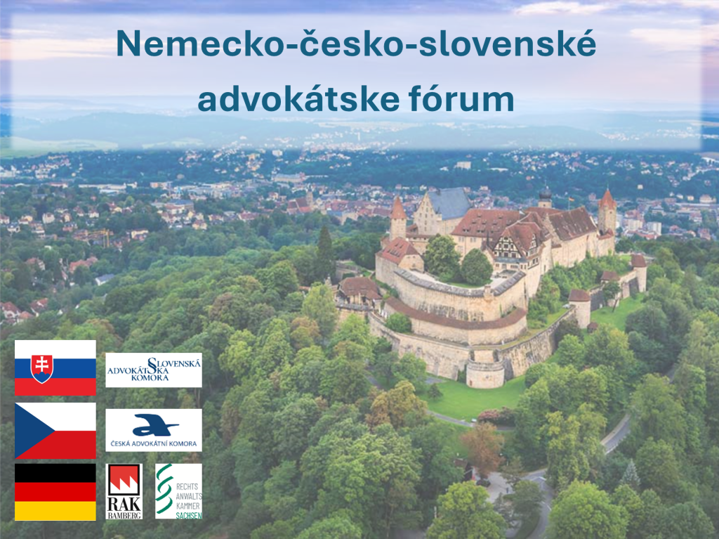 Pozvánka na Nemecko-česko-slovenské advokátske fórum 2025