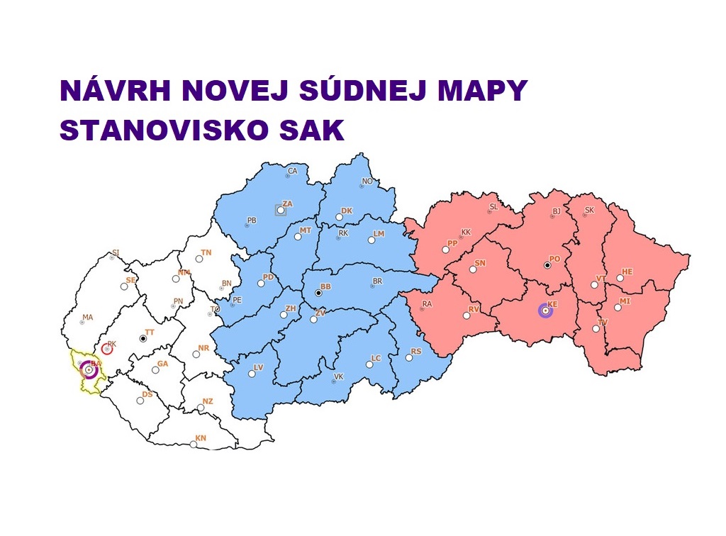 Súdna mapa - SAK podporuje väčšiu transparentnosť pri príprave justičných reforiem